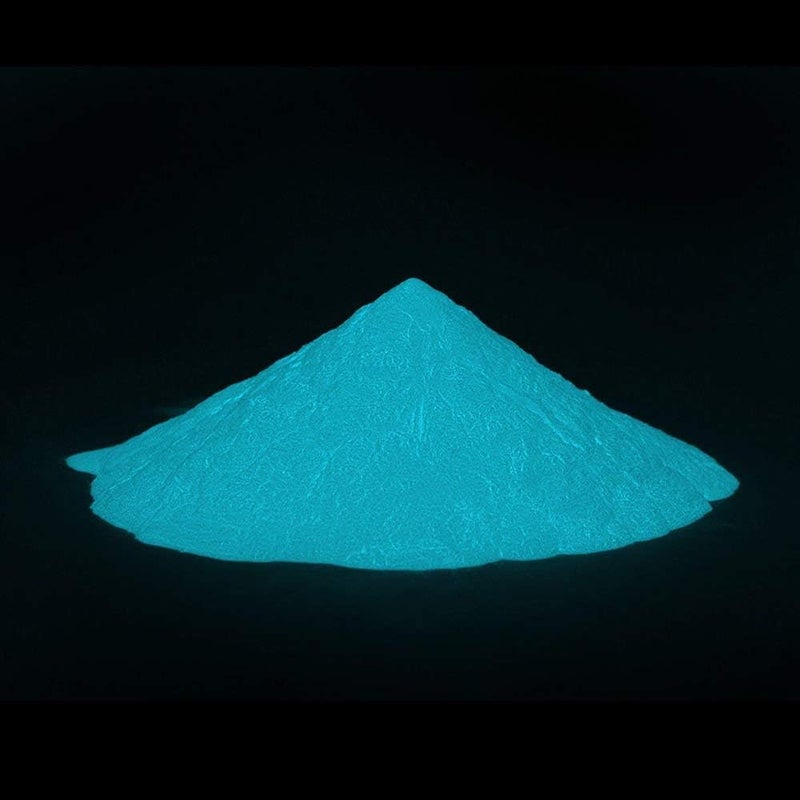 Procart Glow in The Dark Pigment Phosphorescent Glow Powder 3.52 Ounce (100 g) Water Based (Green) (Aqua-Turquoise) - Image 5